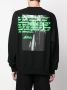 Off-White Sweater met grafische print Zwart - Thumbnail 4
