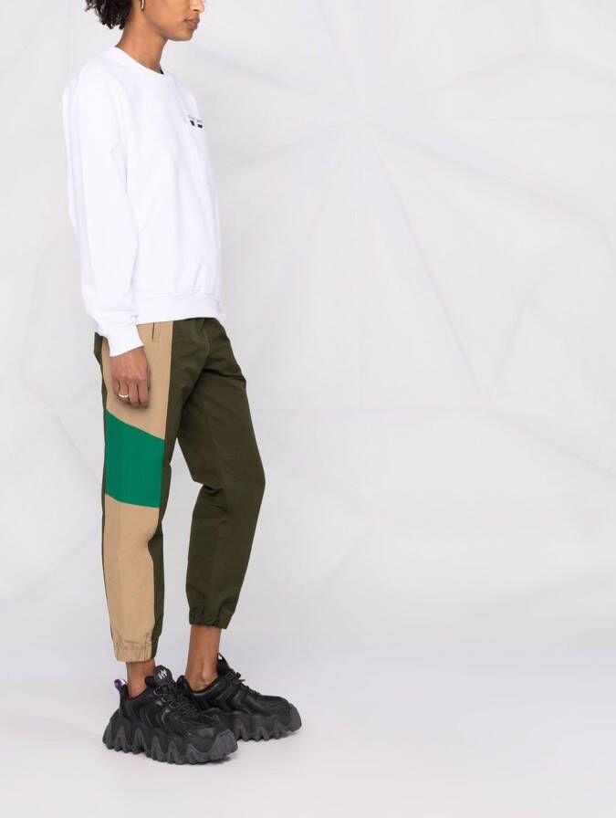 Off-White Sweater met logoprint Wit