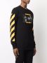 Off-White Off White Sweater met print heren katoen XXL Zwart - Thumbnail 3