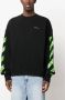 Off-White Sweater met streep Zwart - Thumbnail 3