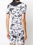 Off-White T-shirt met abstracte print Wit - Thumbnail 4