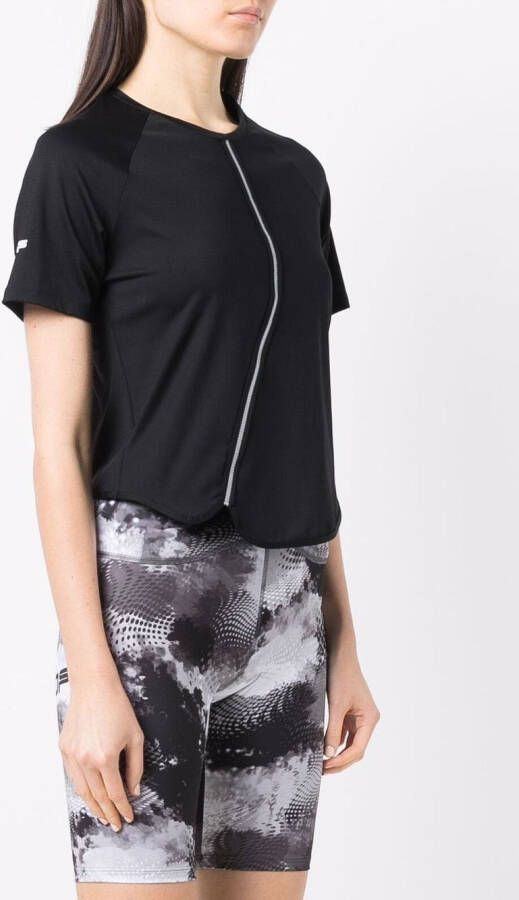 Off-White T-shirt met logo Zwart