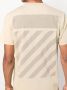 Off-White T-shirt met logoprint Beige - Thumbnail 5