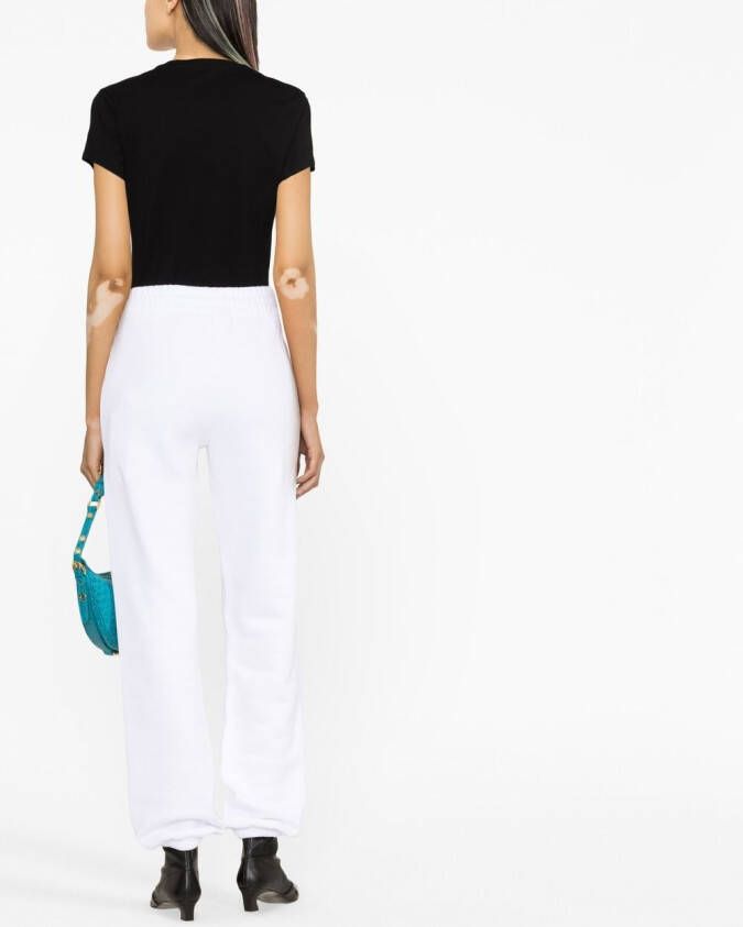 Off-White T-shirt met logoprint Zwart