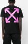 Off-White T-shirt met patroon Zwart - Thumbnail 5