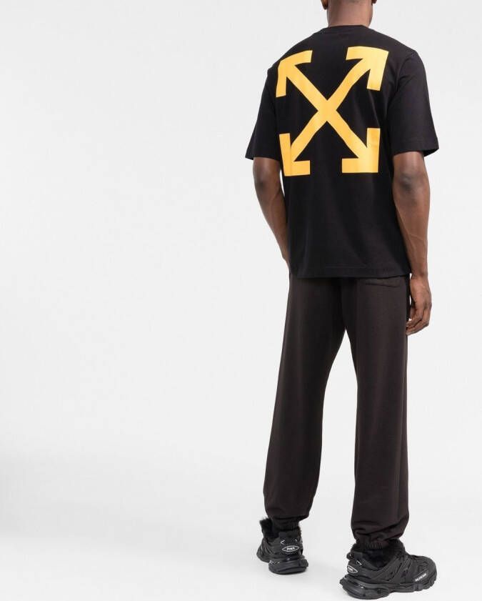 Off-White T-shirt met print BLACK WHITE