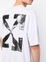 Off-White T-shirt met print Paars - Thumbnail 5