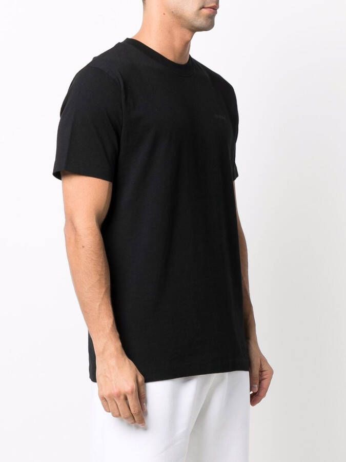 Off-White T-shirt met print Zwart