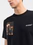 Off-White T-shirt met print Zwart - Thumbnail 5