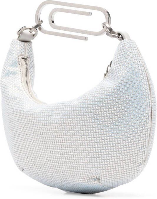 Off-White Tas met pailletten Grijs