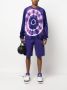 Off-White Trui met tie-dye print Paars - Thumbnail 2