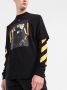 Off-White Top met pijlenprint Zwart - Thumbnail 3