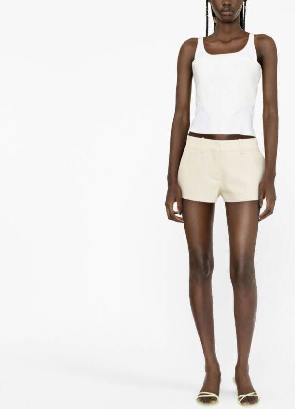 Off-White Mini-shorts Beige