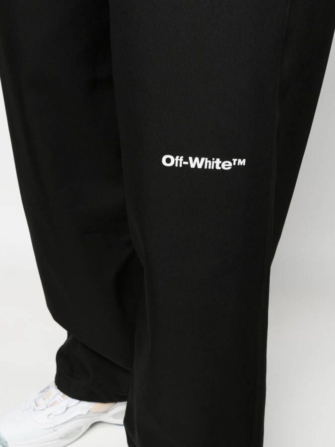 Off-White Trainingsbroek met logoprint Zwart