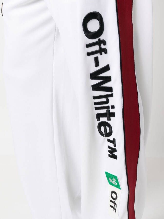 Off-White Trainingsbroek met logoprint Wit
