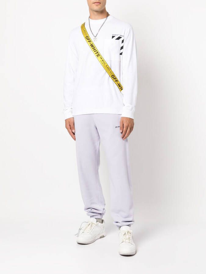 Off-White Trainingsbroek Paars