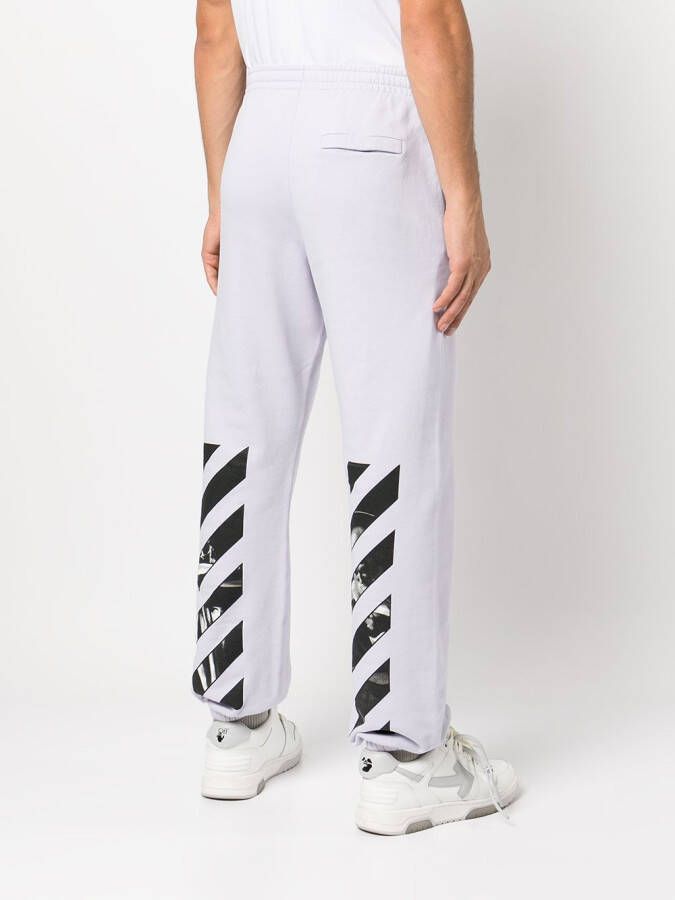 Off-White Trainingsbroek Paars