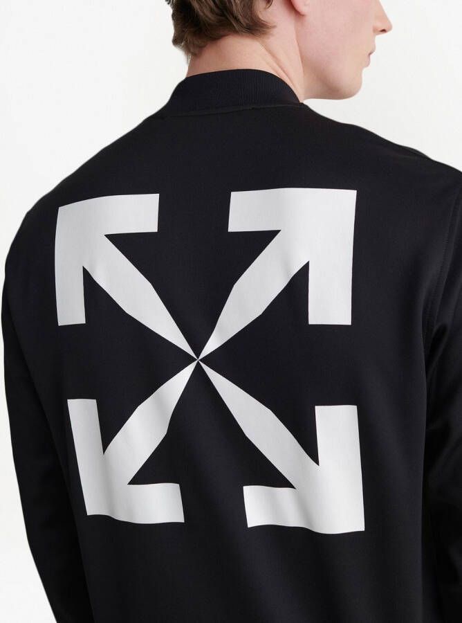 Off-White Trainingsjack Zwart
