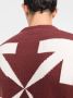 Off-White Trui met ronde hals Rood - Thumbnail 5
