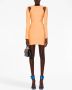 Off-White Uitgesneden mini-jurk Oranje - Thumbnail 2