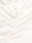 Off-White Gedrapeerde jurk Wit - Thumbnail 5