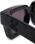 Off-White Eyewear Virgil zonnebril met rechthoekig montuur Zwart - Thumbnail 2