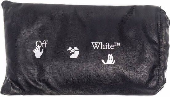 Off-White Virgil zonnebril met vierkant montuur Zwart
