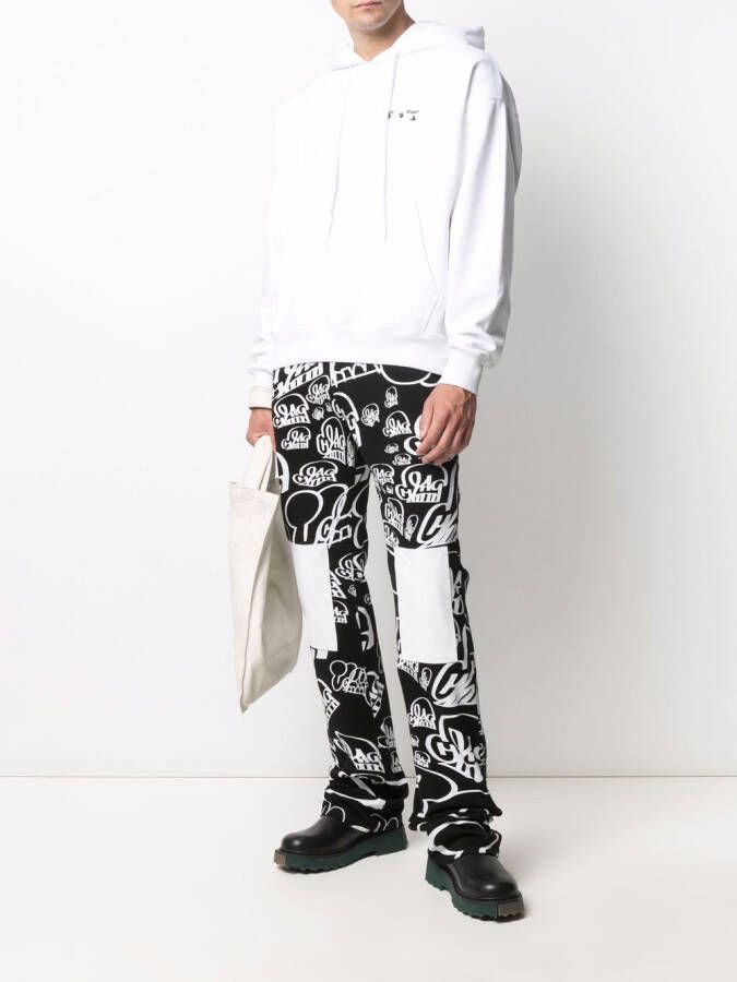 Off-White x Katsu straight jeans Zwart
