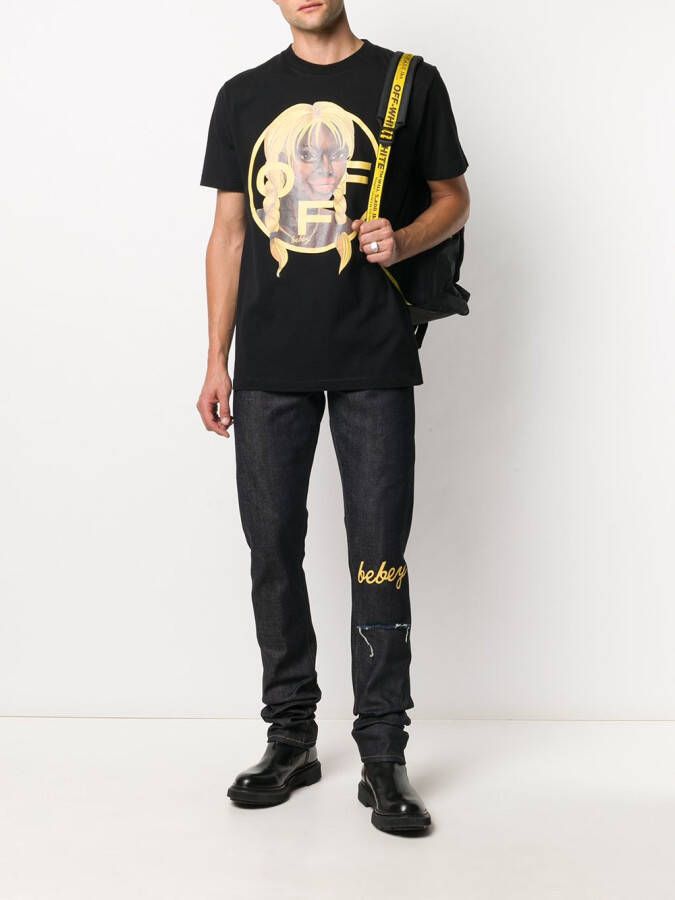 Off-White x Theophilus London jeans Blauw