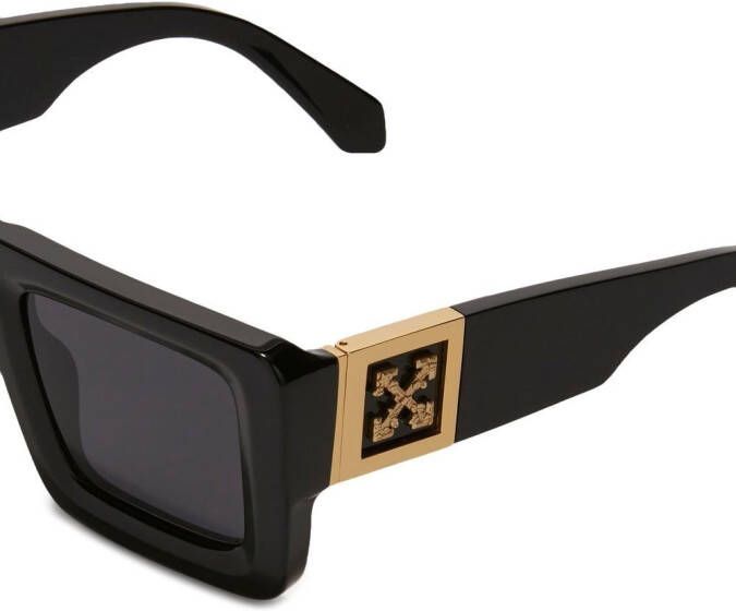 Off-White Eyewear Zonnebril met getinte glazen Zwart