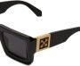 Off-White Eyewear Zonnebril met getinte glazen Zwart - Thumbnail 2