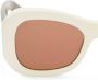 Off-White Eyewear Zonnebril met logoprint Bruin - Thumbnail 3