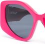 Off-White Eyewear Zonnebril met logoprint Roze - Thumbnail 3