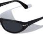 Off-White Eyewear Zonnebril met ovaal montuur Zwart - Thumbnail 2