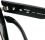 Off-White Eyewear Zonnebril met ovaal montuur Zwart - Thumbnail 3