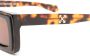 Off-White Eyewear Zonnebril met vierkant montuur Bruin - Thumbnail 3