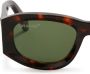 Off-White Eyewear Zonnebril met vierkant montuur Groen - Thumbnail 3