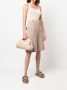 Officine Creative Helen leren shopper Beige - Thumbnail 2