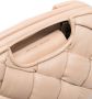 Officine Creative Helen leren shopper Beige - Thumbnail 4