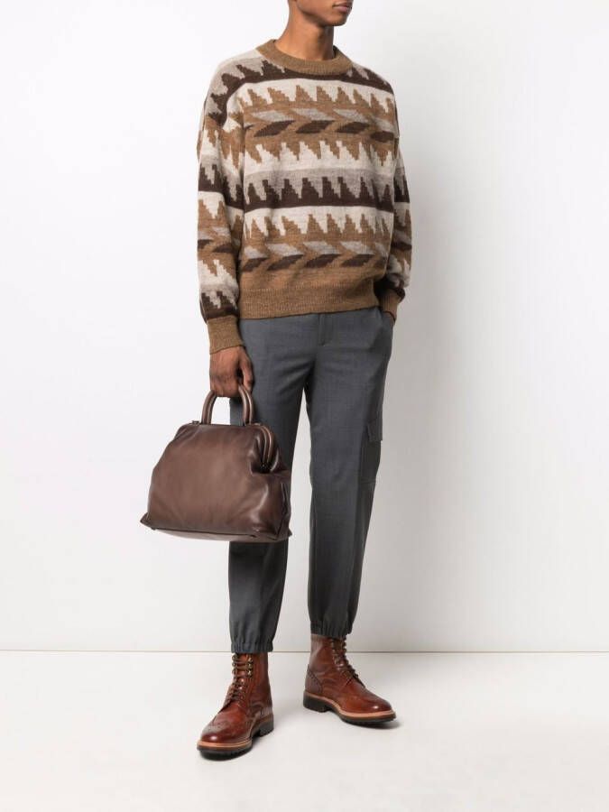 Officine Creative Helmet 35 shopper Zwart