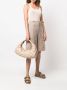 Officine Creative Leren shopper Beige - Thumbnail 2