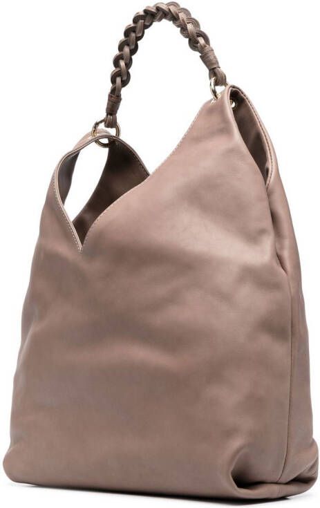Officine Creative Nolita 21 geweven schoudertas Bruin