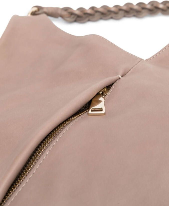 Officine Creative Nolita 21 geweven schoudertas Bruin