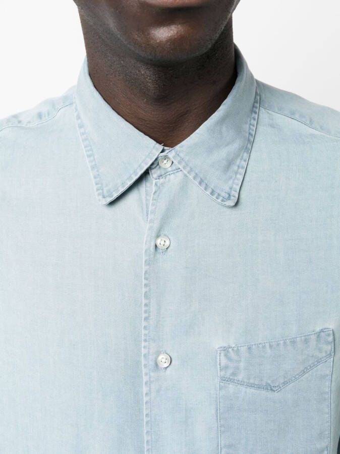 Officine Generale Button-down overhemd Blauw