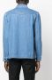 Officine Generale Denim overhemd Blauw - Thumbnail 4