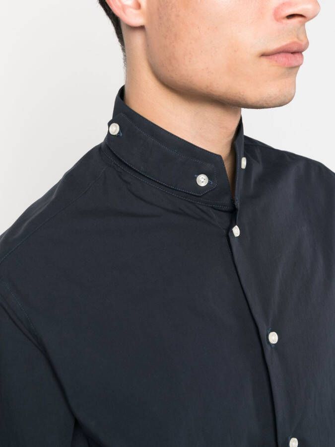 Officine Generale Katoenen overhemd Blauw