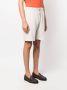 Officine Generale Phil shorts van lyocellmix Beige - Thumbnail 3