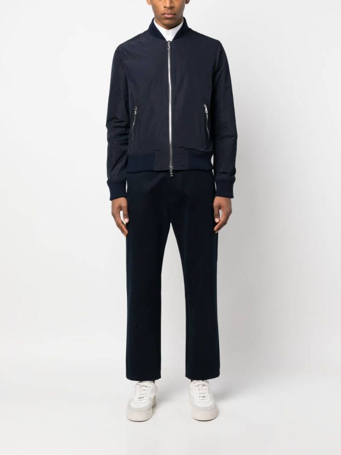 Officine Generale Bomberjack met rits Blauw