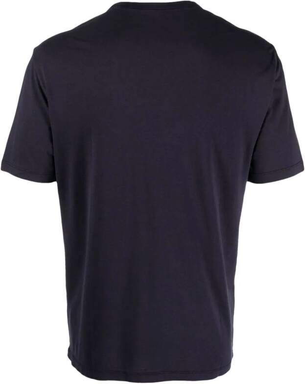 Officine Generale T-shirt met ronde hals Blauw