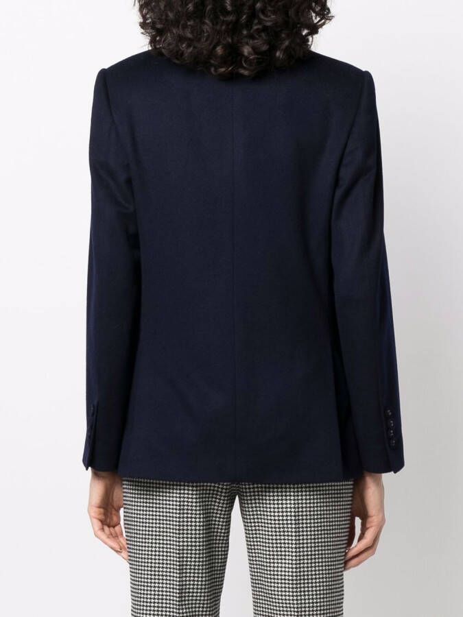 Officine Generale Wollen colbert Blauw